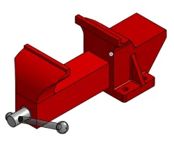 Design of banch vise