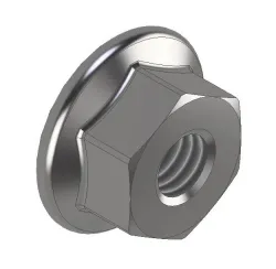 DIN 6923 flanged hex nut