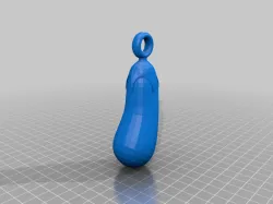 Eggplant Ornament