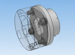 Elastic diaphragm coupling