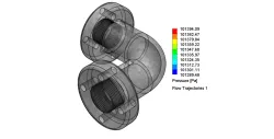 elbow pipe simulation