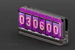 ESP32 Mining Clock