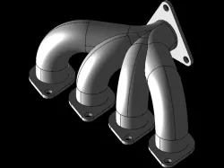 exhaust pipe