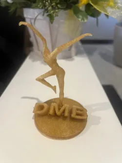 Fire Dancer with DMB stand