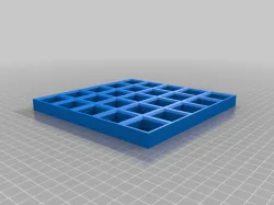 Five by Five Grid Compatible with Dungeon Blocks