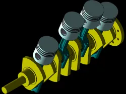 Four-stroke engine Parts Assembly