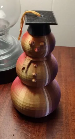 Graduation Hat for Snowman