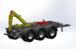 Hooklift-trailer