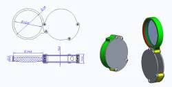 housing for lens