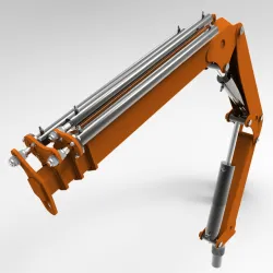 Hydraulic Crane - Guindaste Hidráulico