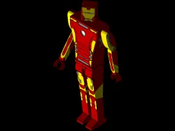 Iron man Lego model