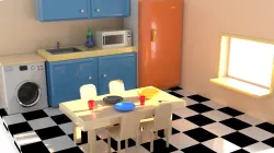 kitchen scale model