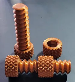 Knurl Bolt