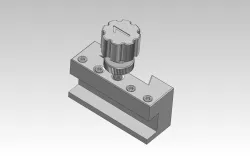 Lathe Tool Post Knob Numbered