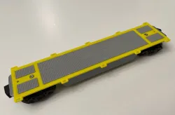 Lego-Compatible Flat Car