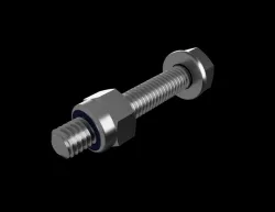 M6 Bolt with Nyloc Nut