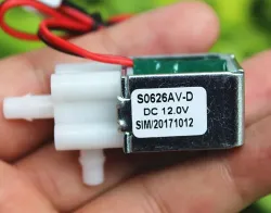 Mini Solenoid Valve Normally Closed Air/Water 12VDC