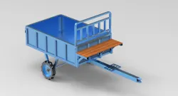 Mini Tractor Trolley