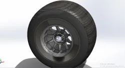 MODEL OF F1 WHEEL USING SOLIDWORKS