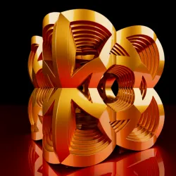 Nested Flowing Cube