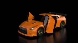 Nissan GTR with Scissor doors