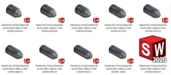 PARAFUSOS ALLEN POSICIONADORES COM ESFERA (POSITIONING BOLT)