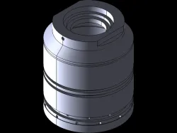 Piston Head for Compressor