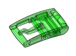 Plastic Belt Buckles Mold Design.