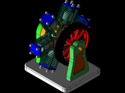 Radial IC Engine