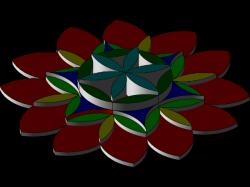 Indian Rangoli 3d Models Page 1 Stlfinder