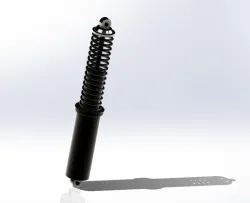 Rear shock absorber