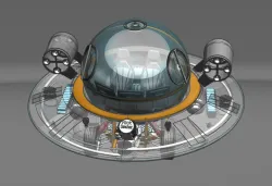 Rick Sanchez Flying Car