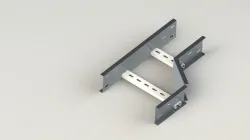 Right hand reducer for cable ladder