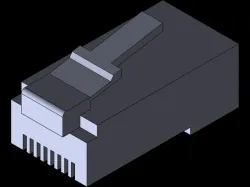 rj45 connector 3D Models | Page 1 | STLFinder