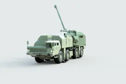Russian 130 mm Coastal Defence Gun A-222 "Bereg"