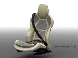 Savage Rivale ROADYACHT GTS 2018 carbon fibre driver's seat