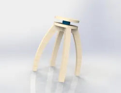 SCHOOL PROJECT - BUTTON CHAIR