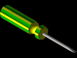 screwdriver CAD model