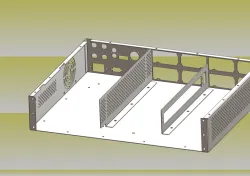 Sheet metal assembly layout