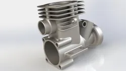 Solidworks: engine cover