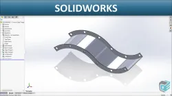 SOLIDWORKS - (Sheet Metal) Circular Edge Flange