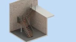 Stairs - Steel/Wood/Glass