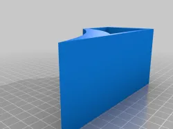 Tech deck ramp scaled up + no rail