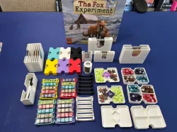 The Fox Experiment Insert - Now with 5-6 Player Expansion Parts