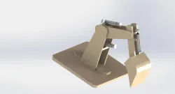 Toy excavator