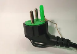 Unlock key for locked type E and F power sockets (DATA sockets)