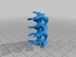 Waves on helix