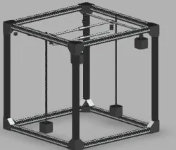 (WIP)Tesseract | A Fully Custom CoreXY 3D Printer