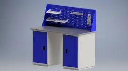 Верстак Слесарный Двухтумбовый (Locksmith's Workbench)