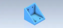 077 Studycadcam 3D CAD Exercise 78 Corner B racket/ Autodesk Inventor Pro